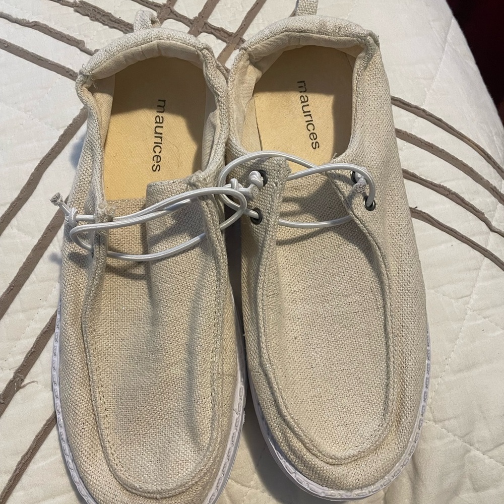 Maurices W Casual Tan Shoes